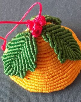 Clochette de Noël jaune