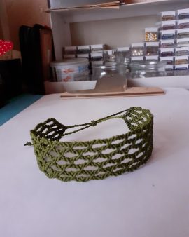 Bracelet amitié large motif celtique