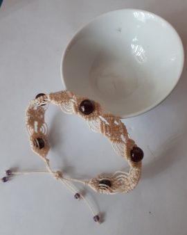Bracelet avec grenats