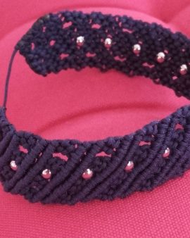 Bracelet celtique bleu foncé