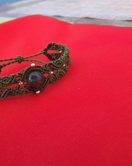 Bracelet perle labradorite