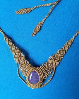 collier amethyste princesse