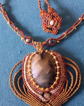 Collier princesse agate